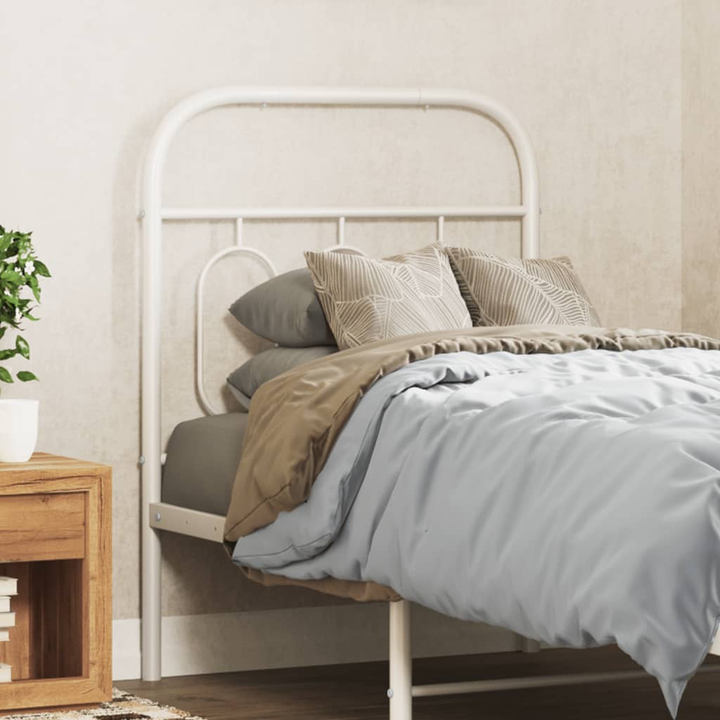 Metal Replace Headboard White 75 cm
