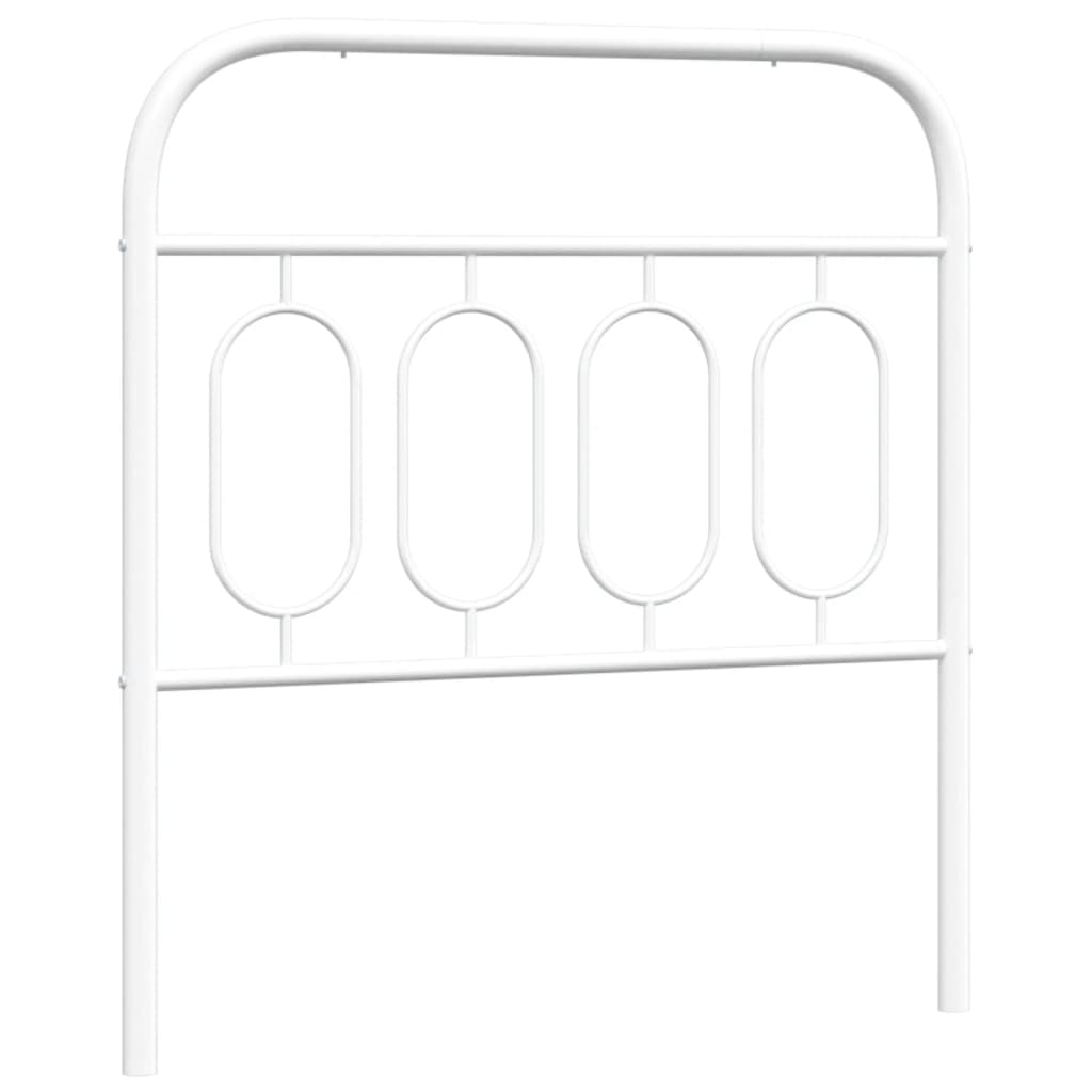 Metal Replace Headboard White 80 cm