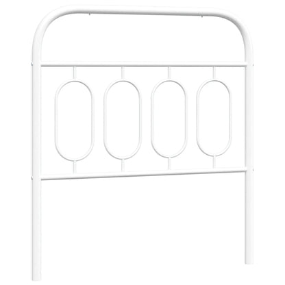 Metal Replace Headboard White 80 cm