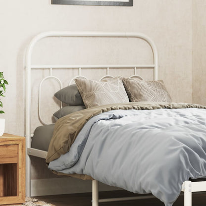 Metal Replace Headboard White 80 cm