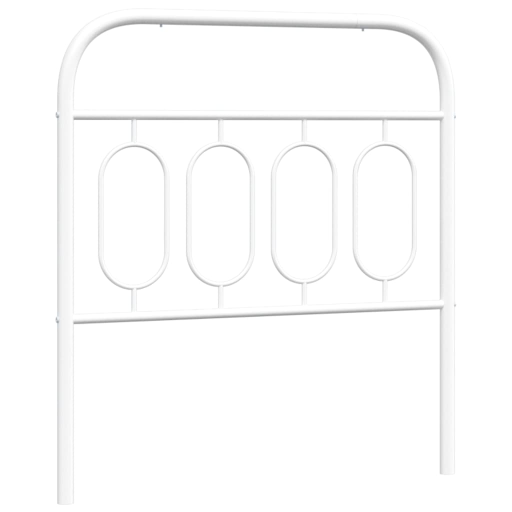Metal Replace Headboard White 90 cm