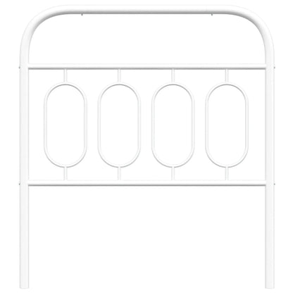 Metal Replace Headboard White 90 cm