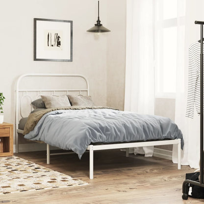 Metal Replace Headboard White 100 cm