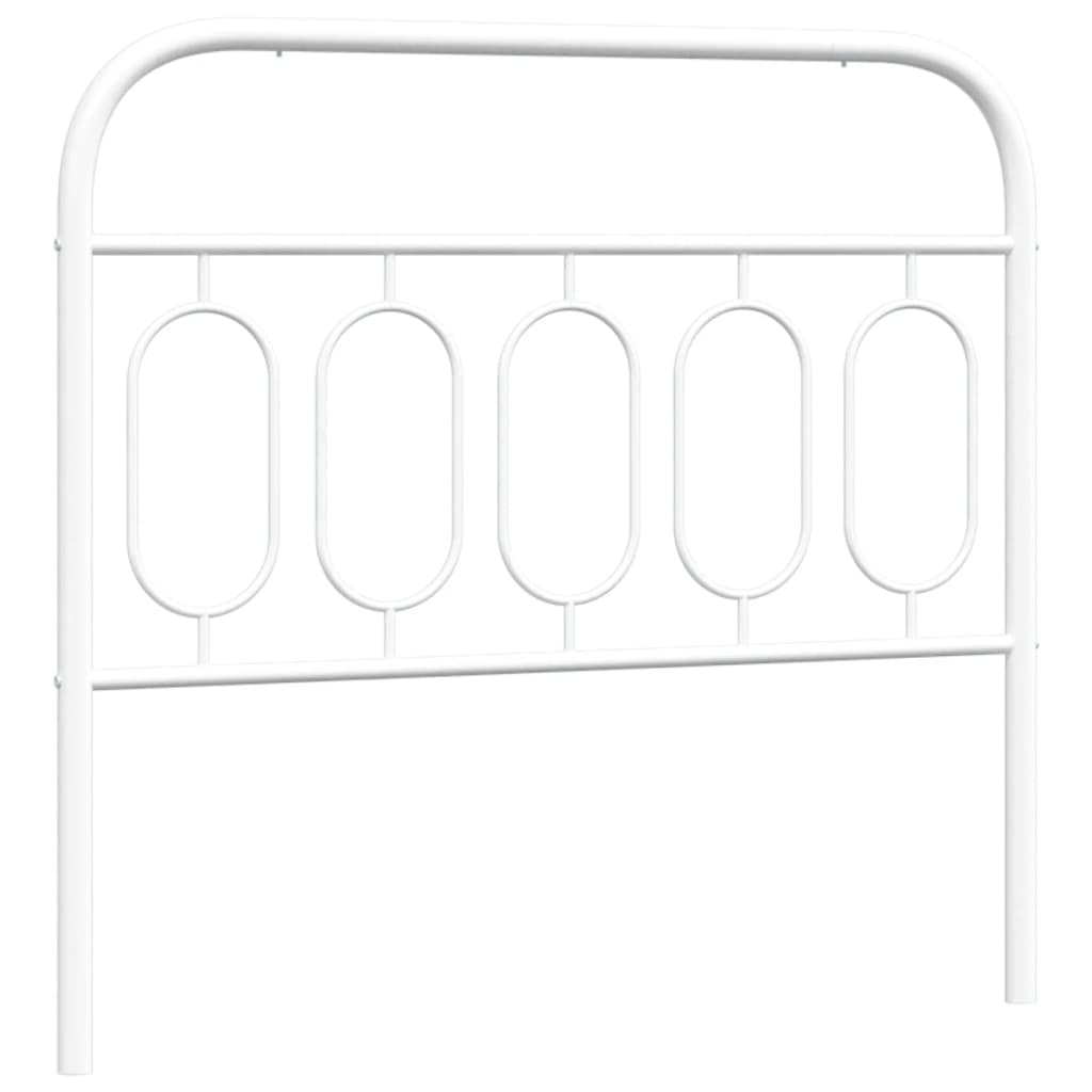 Metal Replace Headboard White 107 cm