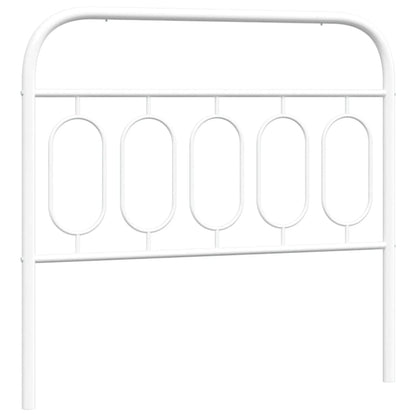 Metal Replace Headboard White 107 cm