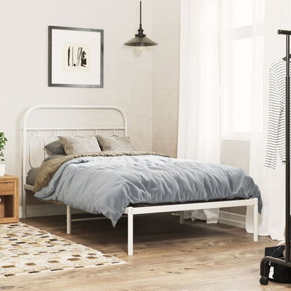 Metal Replace Headboard White 107 cm