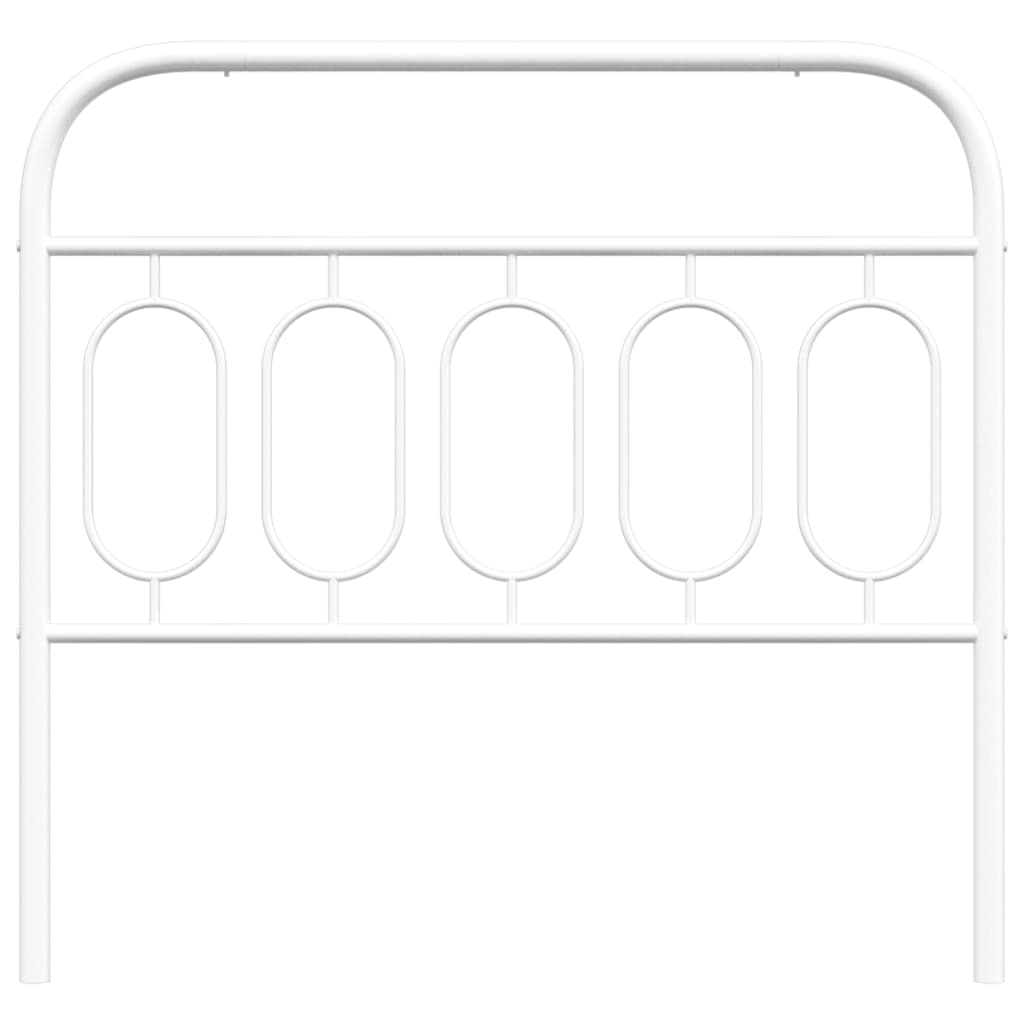 Metal Replace Headboard White 107 cm
