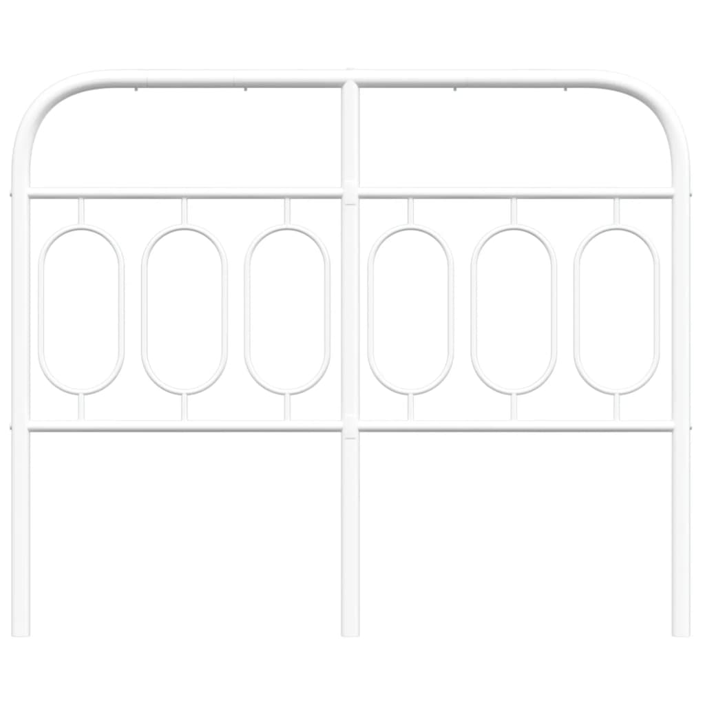 Metal Replace Headboard White 120 cm