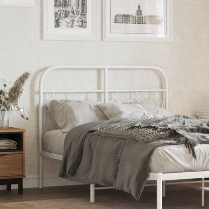 Metal Replace Headboard White 120 cm