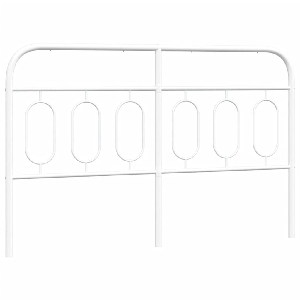 Metal Replace Headboard White 137 cm