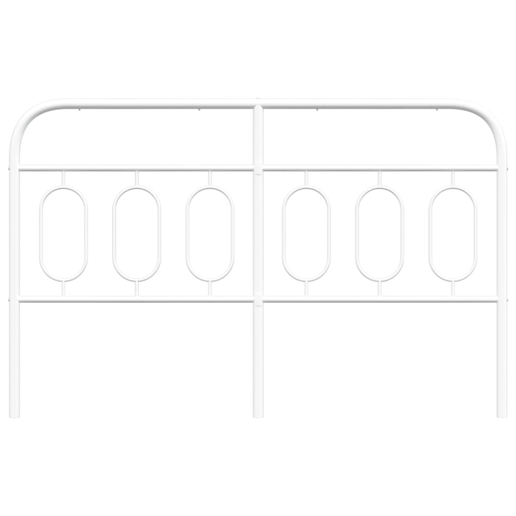 Metal Replace Headboard White 137 cm