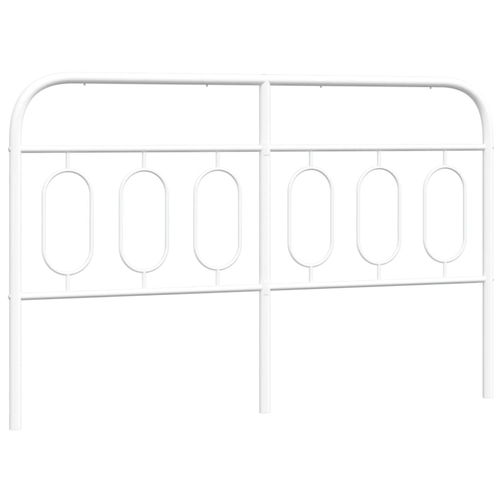 Metal Replace Headboard White 140 cm