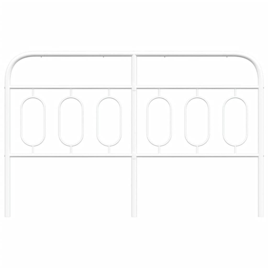 Metal Replace Headboard White 150 cm