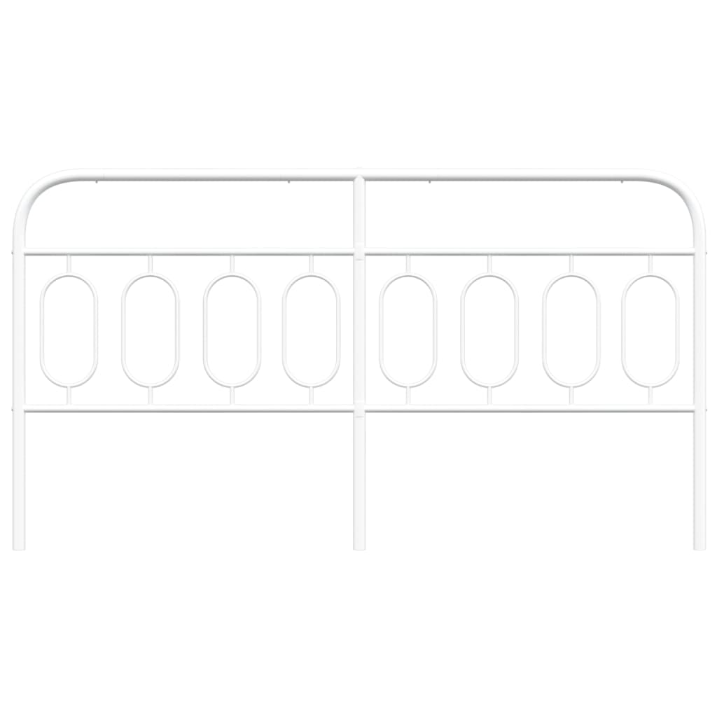 Metal Replace Headboard White 160 cm