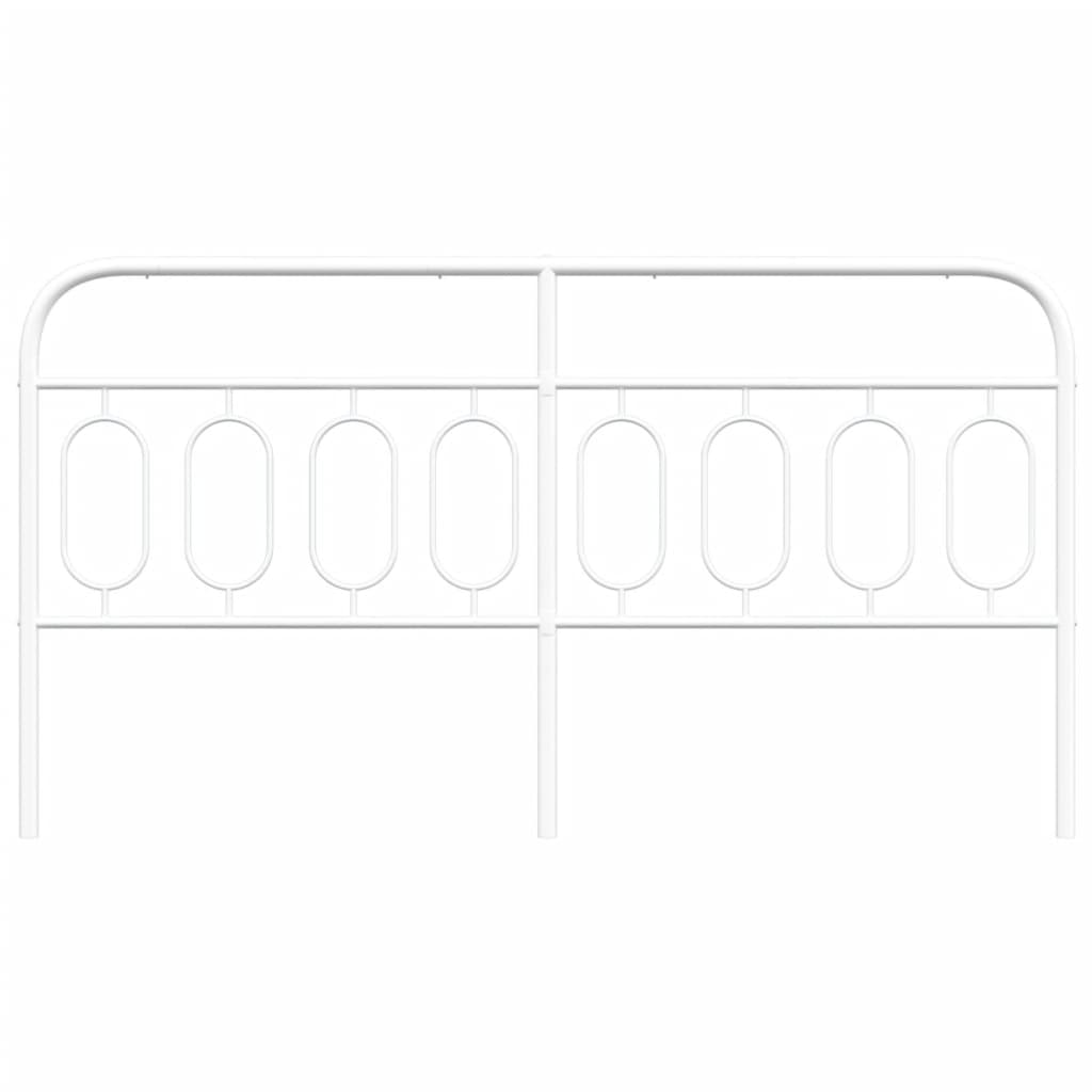 Metal Replace Headboard White 193 cm