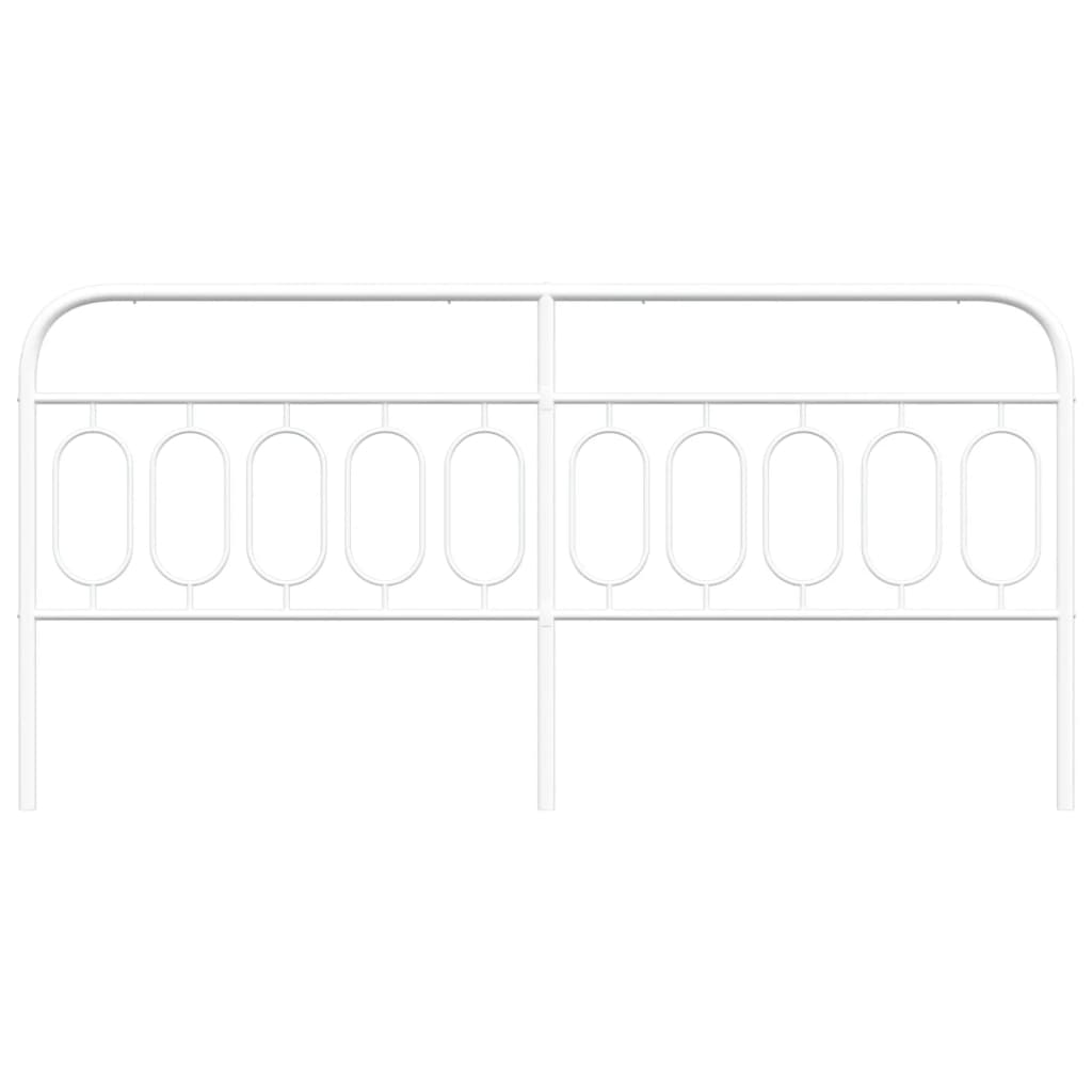 Metal Replace Headboard White 200 cm