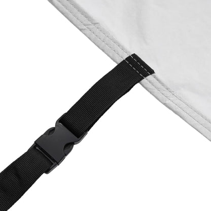 Car Cover for SUV with Buckle Straps Full Silver L