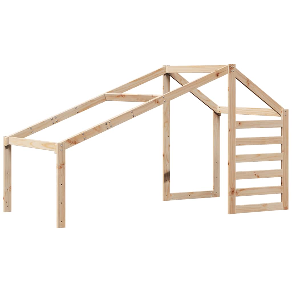 Kids'Bed Roof 198x97x113 cm Solid Wood Pine