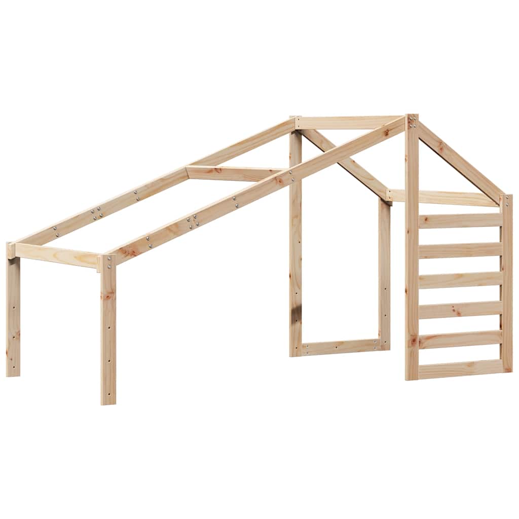 Kids'Bed Roof 188x82x113 cm Solid Wood Pine