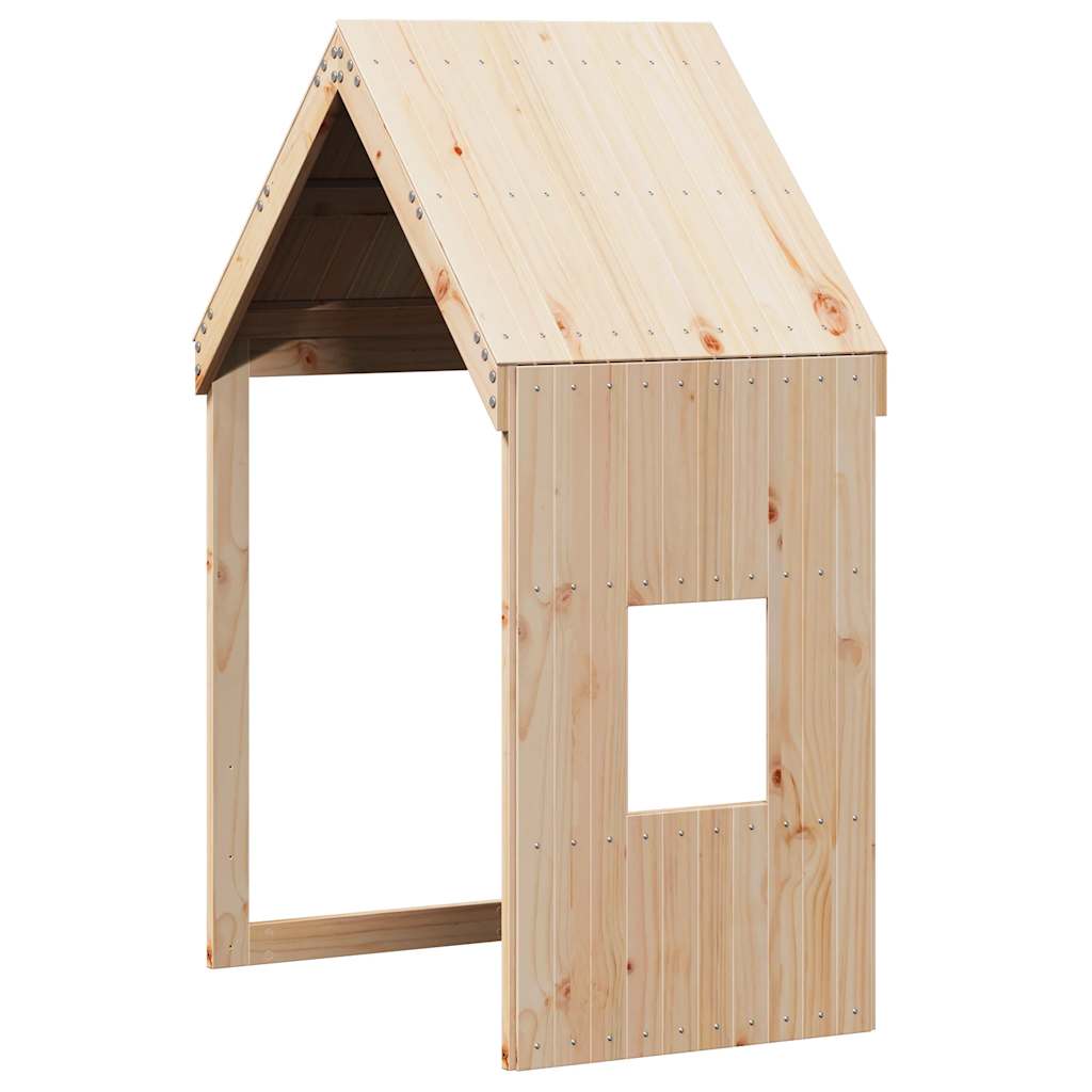 Kids'Bed Roof 60x89x134,5 cm Solid Wood Pine