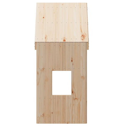 Kids'Bed Roof 60x89x134,5 cm Solid Wood Pine