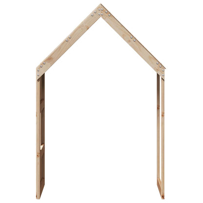 Kids'Bed Roof 60x89x134,5 cm Solid Wood Pine