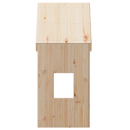 Kids'Bed Roof 60x99x139,5 cm Solid Wood Pine