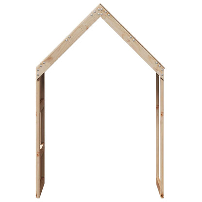 Kids'Bed Roof 60x99x139,5 cm Solid Wood Pine