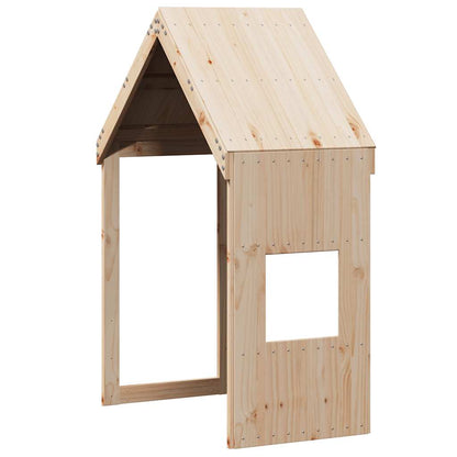Kids'Bed Roof 55x99x139,5 cm Solid Wood Pine