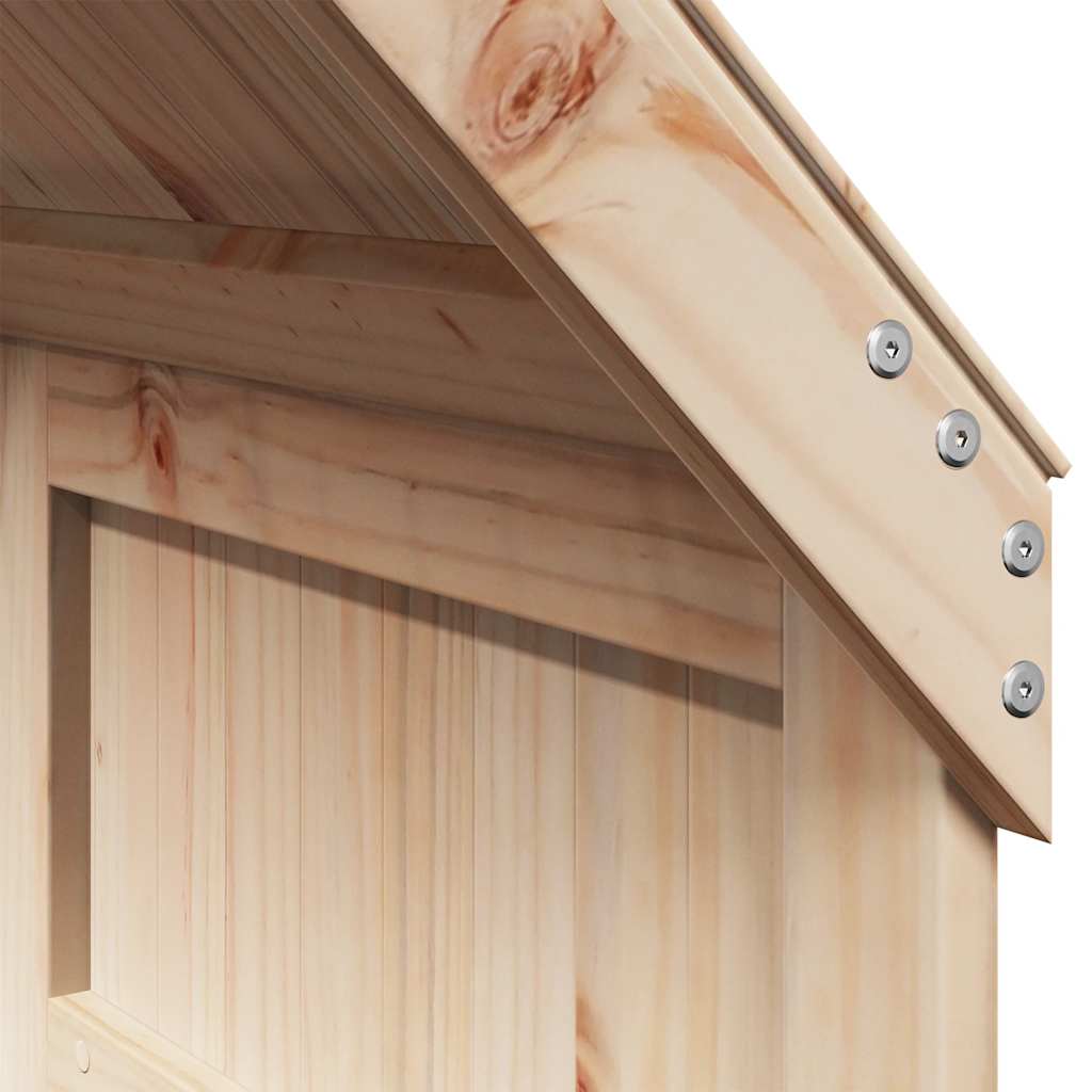 Kids'Bed Roof 55x99x139,5 cm Solid Wood Pine