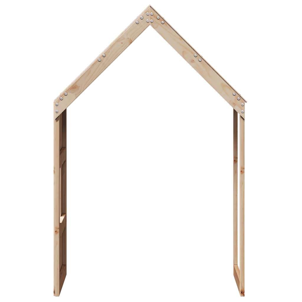 Kids'Bed Roof 55x84x132 cm Solid Wood Pine