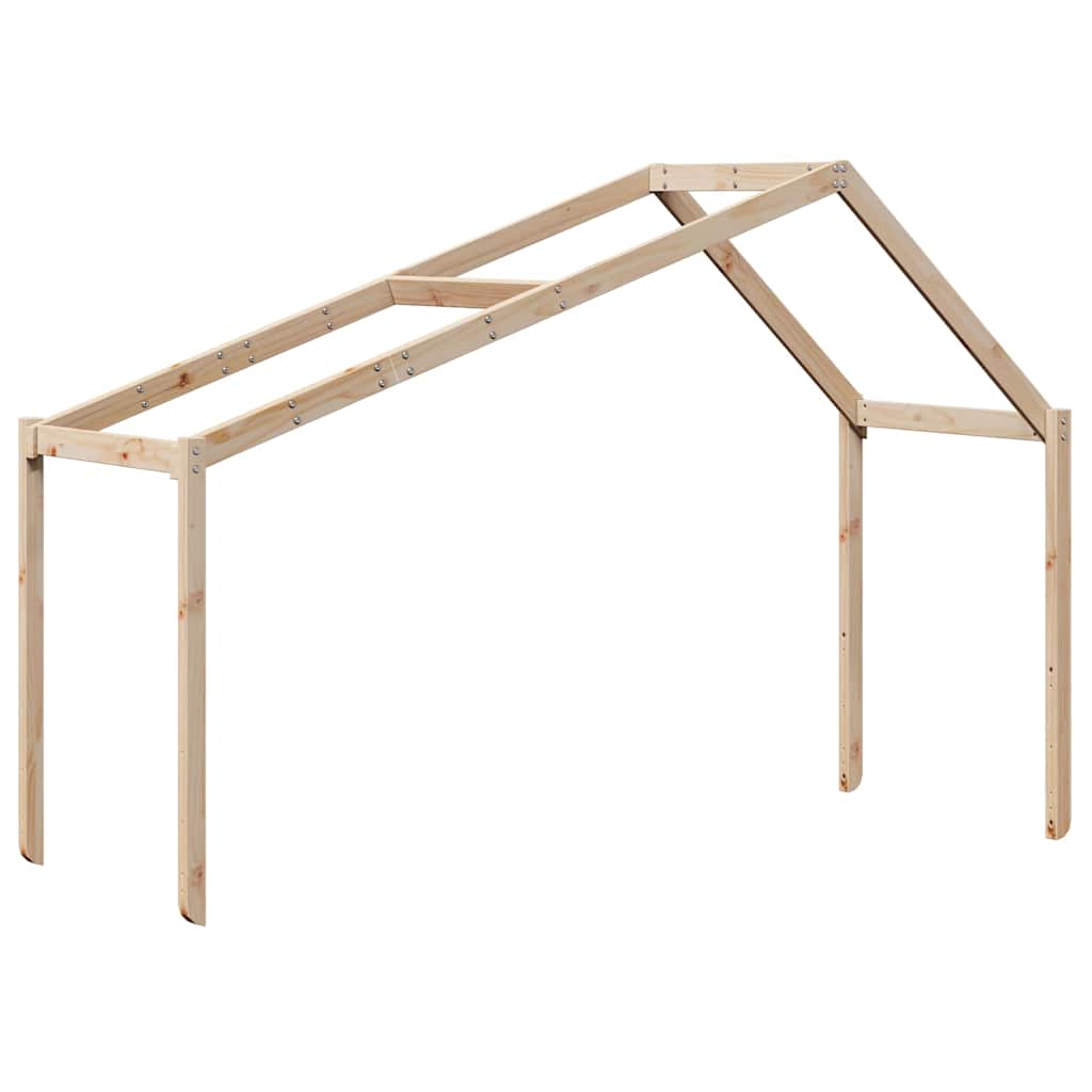 Kids'Bed Roof 213x95,5x144,5 cm Solid Wood Pine
