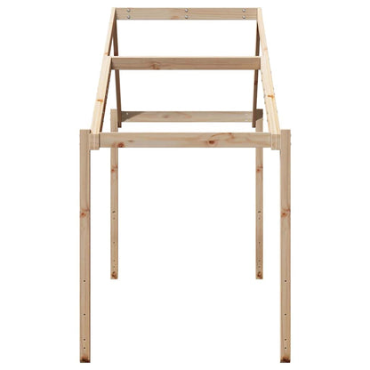 Kids'Bed Roof 213x95,5x144,5 cm Solid Wood Pine