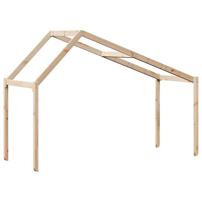 Kids'Bed Roof 213x95,5x144,5 cm Solid Wood Pine