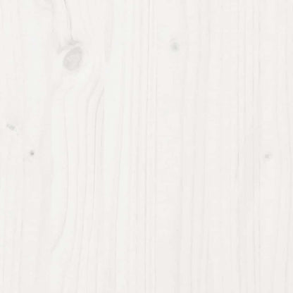 Kids'Bed Roof White 213x85,5x144,5 cm Solid Wood Pine