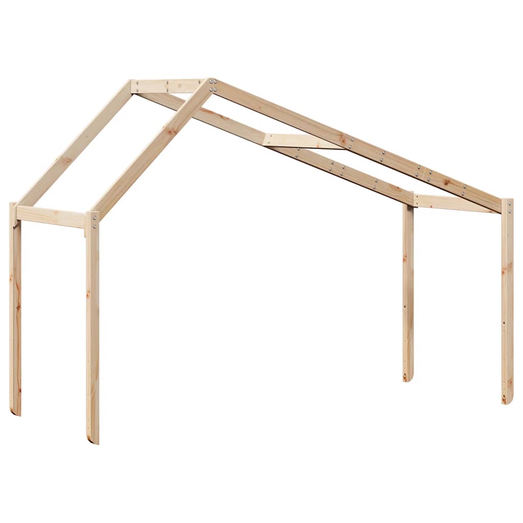 Kids'Bed Roof 203x80,5x142 cm Solid Wood Pine