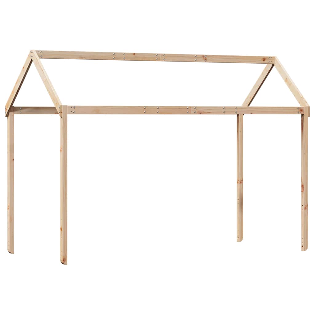 Kids'Bed Roof 217x95,5x159 cm Solid Wood Pine