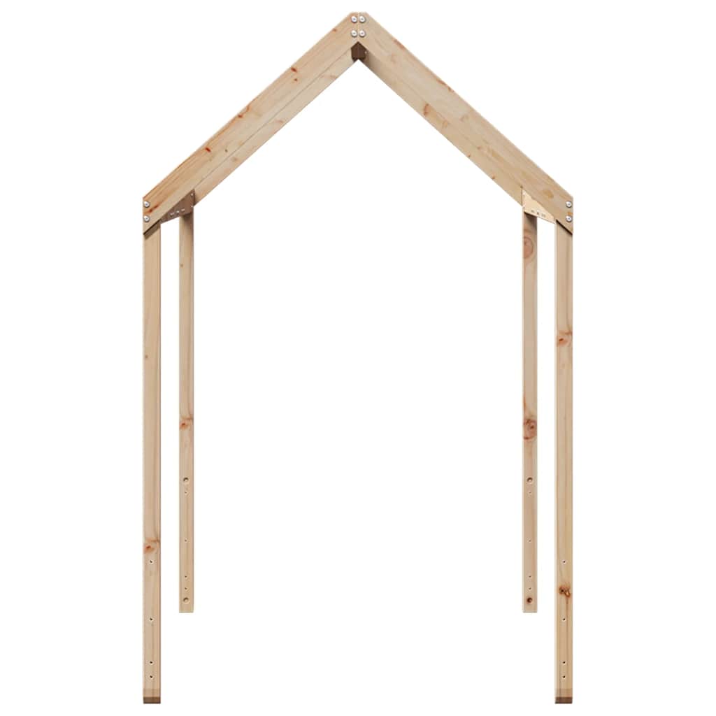 Kids'Bed Roof 217x85,5x154 cm Solid Wood Pine