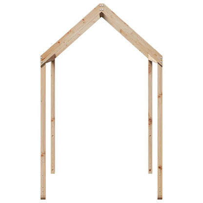 Kids'Bed Roof 217x85,5x154 cm Solid Wood Pine