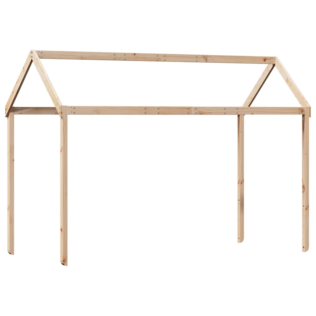 Kids'Bed Roof 207x80,5x151,5 cm Solid Wood Pine