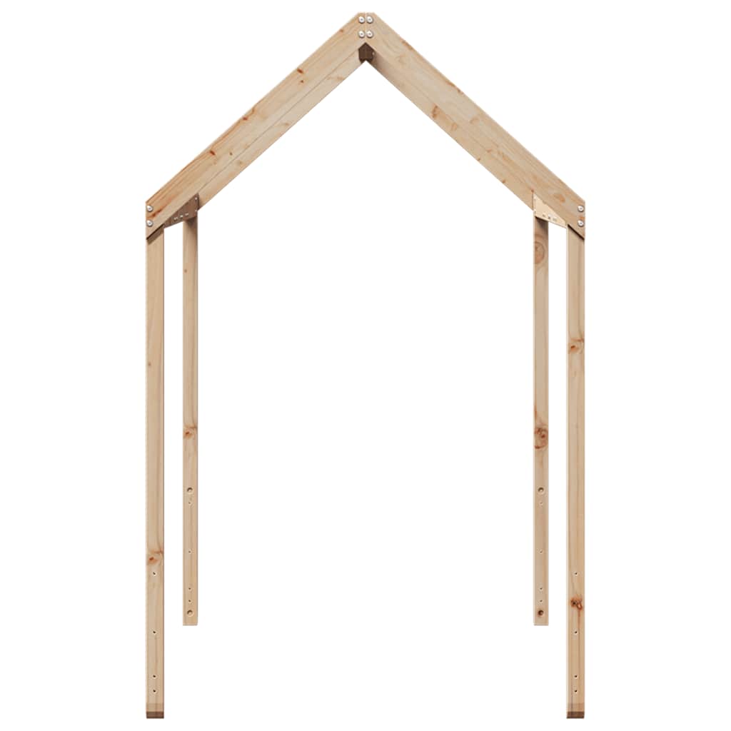 Kids'Bed Roof 207x80,5x151,5 cm Solid Wood Pine