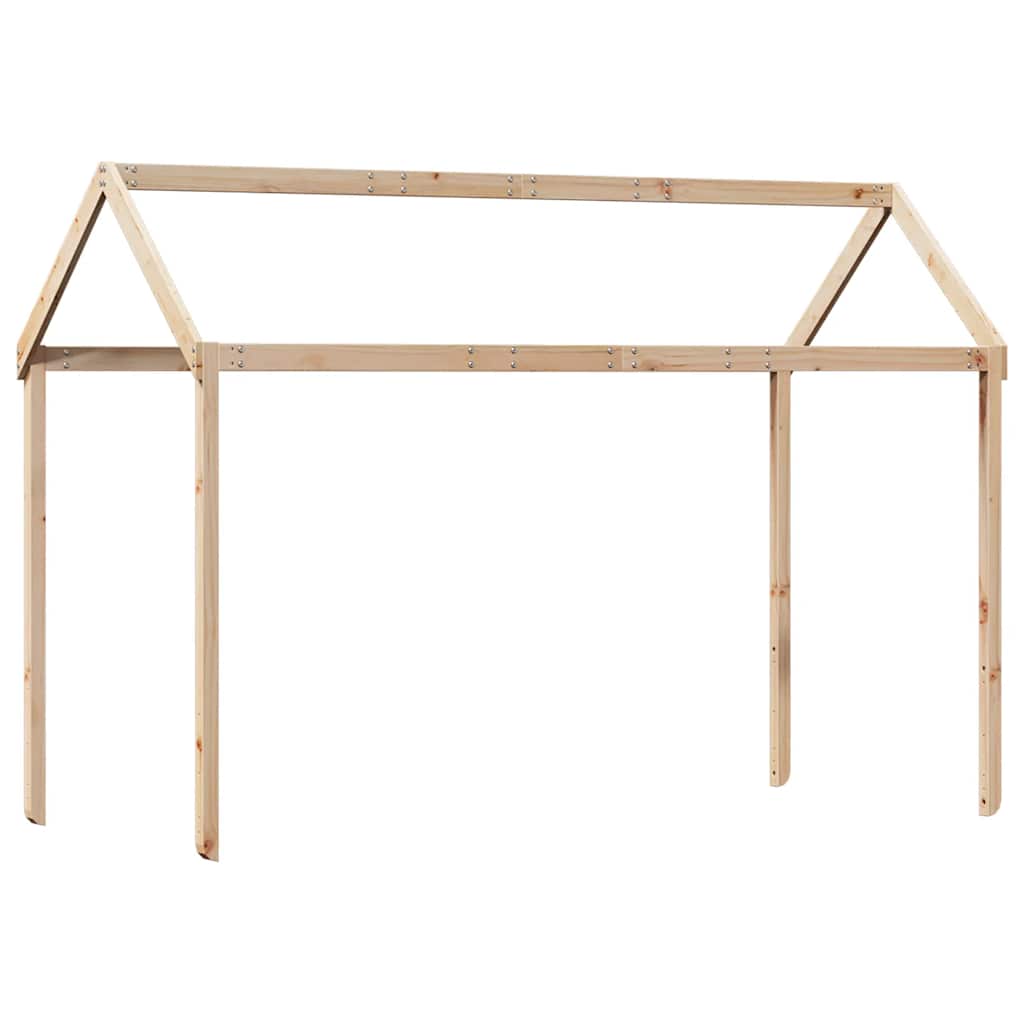 Kids'Bed Roof 207x80,5x151,5 cm Solid Wood Pine