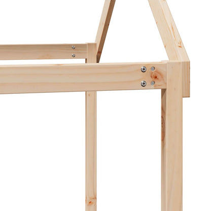 Kids'Bed Roof 207x80,5x151,5 cm Solid Wood Pine