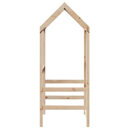 Kids'Bed Roof 118x70x176,5 cm Solid Wood Pine