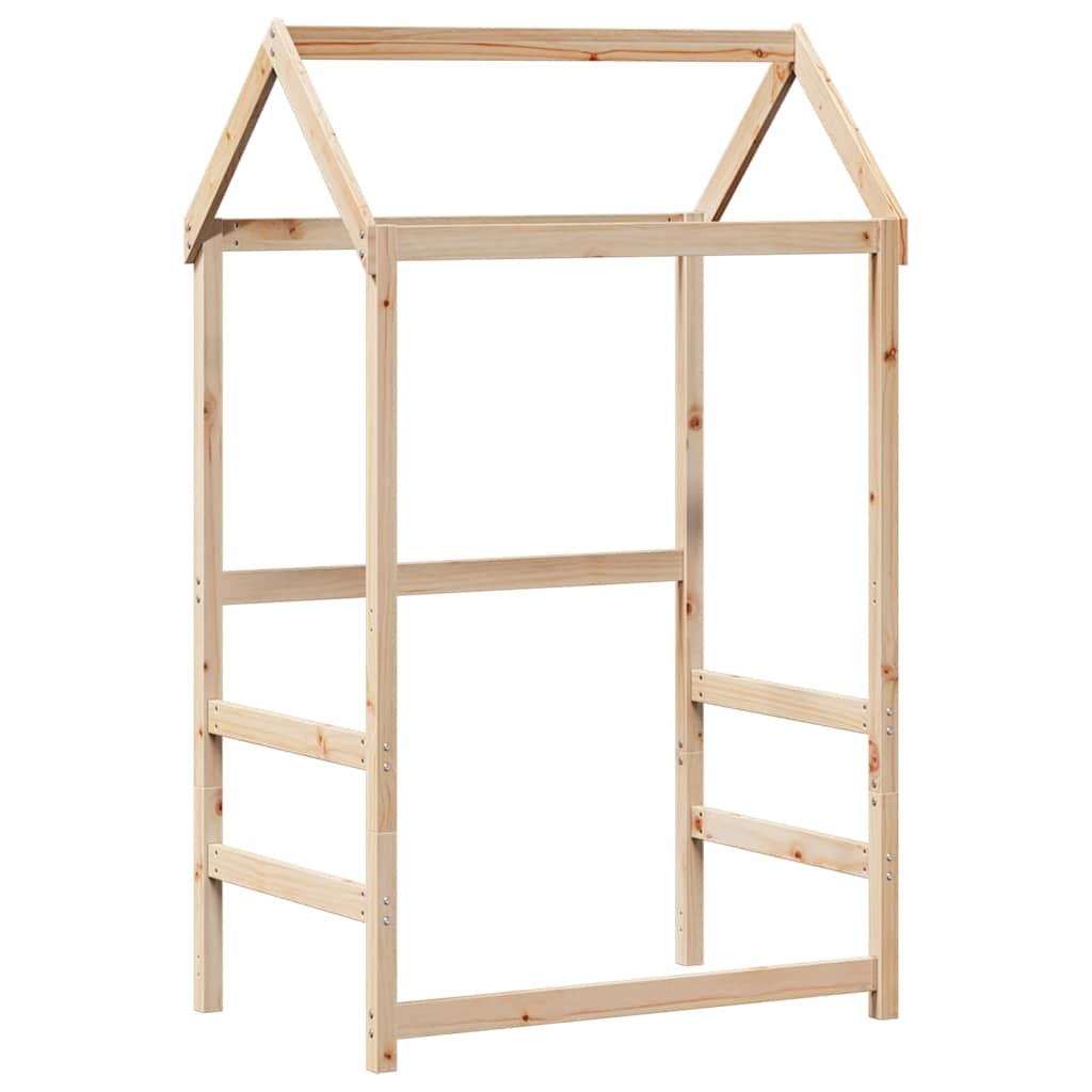 Kids'Bed Roof 98x70x176,5 cm Solid Wood Pine