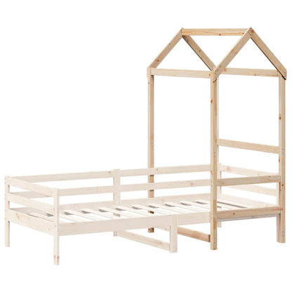 Kids'Bed Roof 98x70x176,5 cm Solid Wood Pine