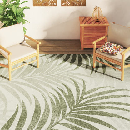 Indoor & Outdoor Rug Short Pile Multicolour 190x300 cm