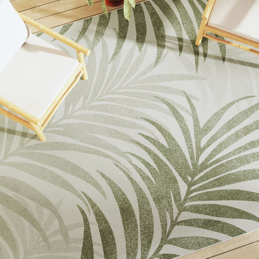 Indoor & Outdoor Rug Short Pile Multicolour 190x300 cm