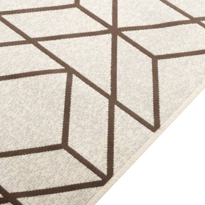 Indoor & Outdoor Rug Short Pile Multicolour 190x300 cm