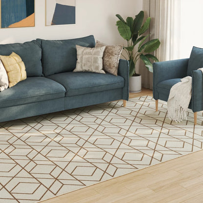 Indoor & Outdoor Rug Short Pile Multicolour 190x300 cm